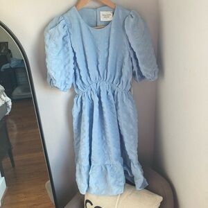 NWT Tuckernuck Hyacinth House Emersyn Blue Mini Dress XS